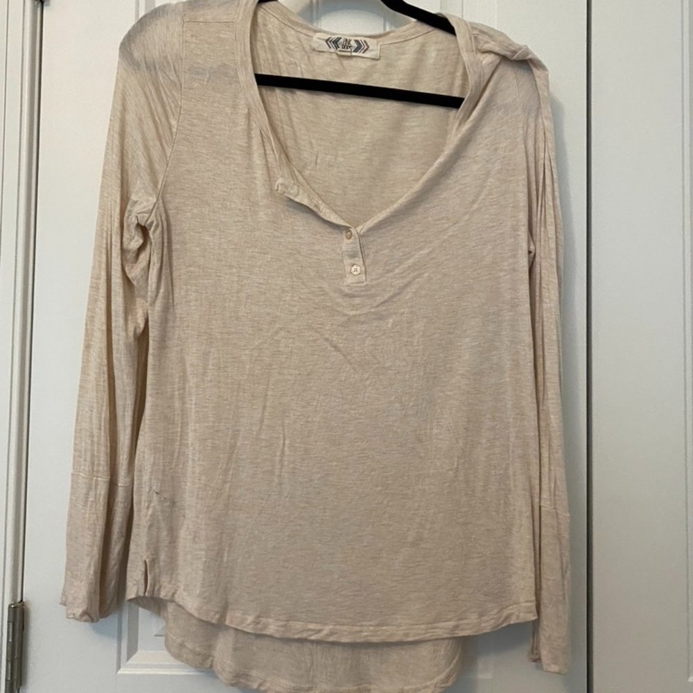 Comfy Tan Long Sleeve